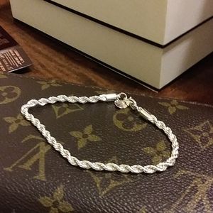 Silver 925 bracelet 9"